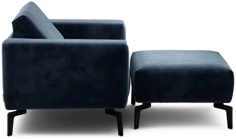 Křeslo s taburetem Cosy