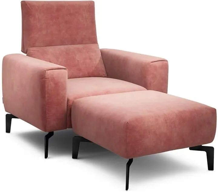 Křeslo s taburetem Cosy