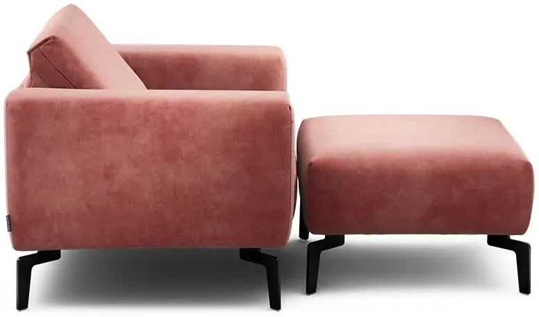 Křeslo s taburetem Cosy