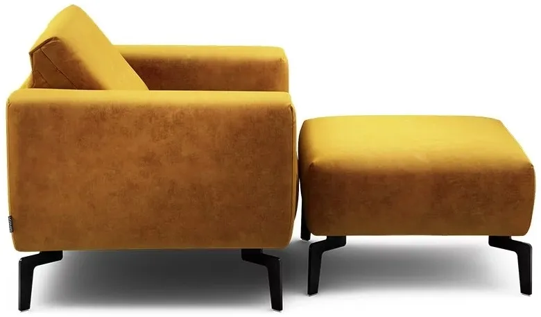 Křeslo s taburetem Cosy