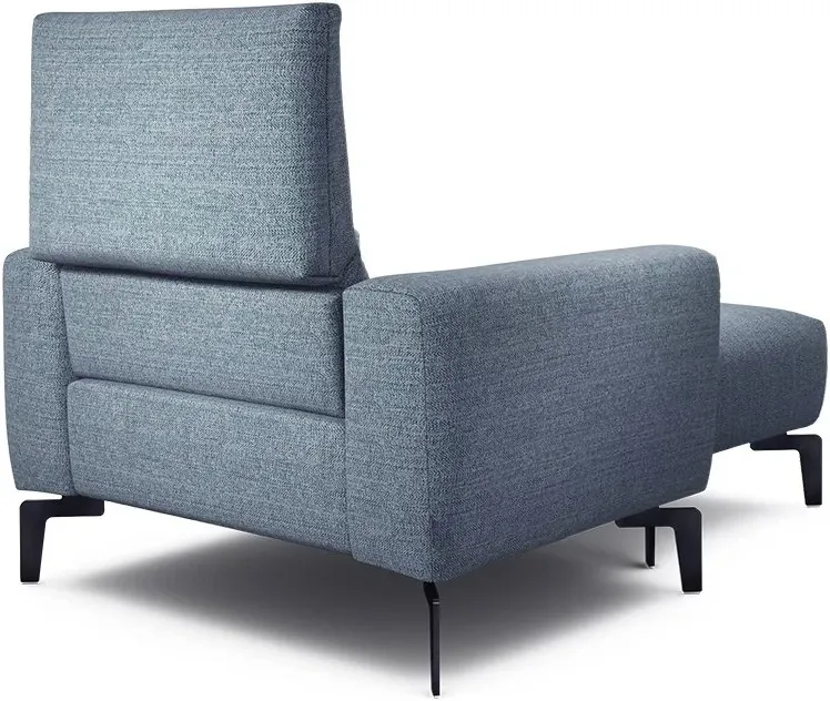 Kreslo s taburetom Cosy