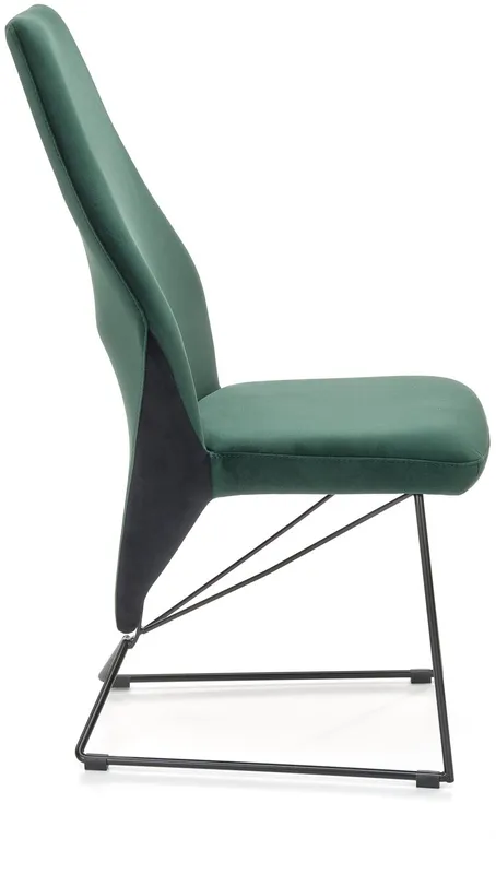 Moderní čalouněná jídelní židle K-485
