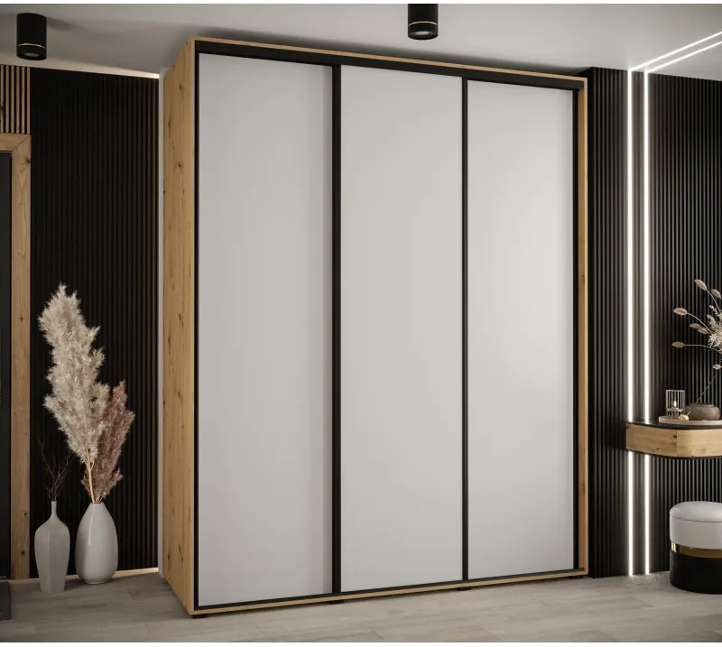 Šatní skříň Cannes 1 190 hloubka 60 cm
