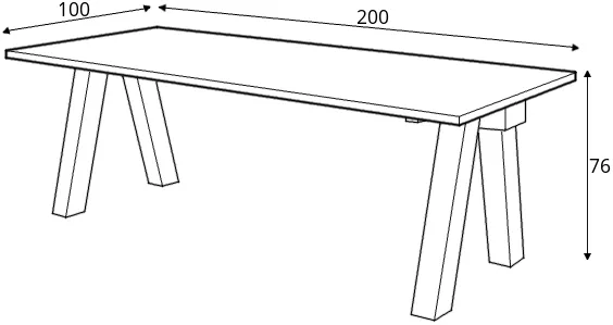 Stół Balk 200 x 100