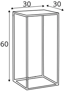 Stolek Tensio Metal 30