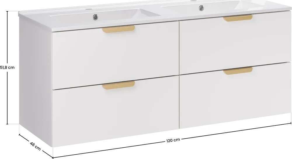 Zestaw mebli Aster White