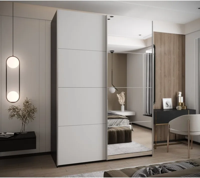Skriňa s posuvnými dverami so zrkadlom Lux 3 200
