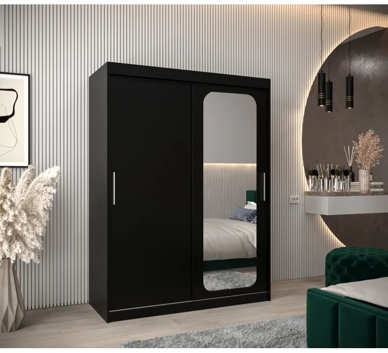 Skriňa s posuvnými dverami so zrkadlom Promo T2 150