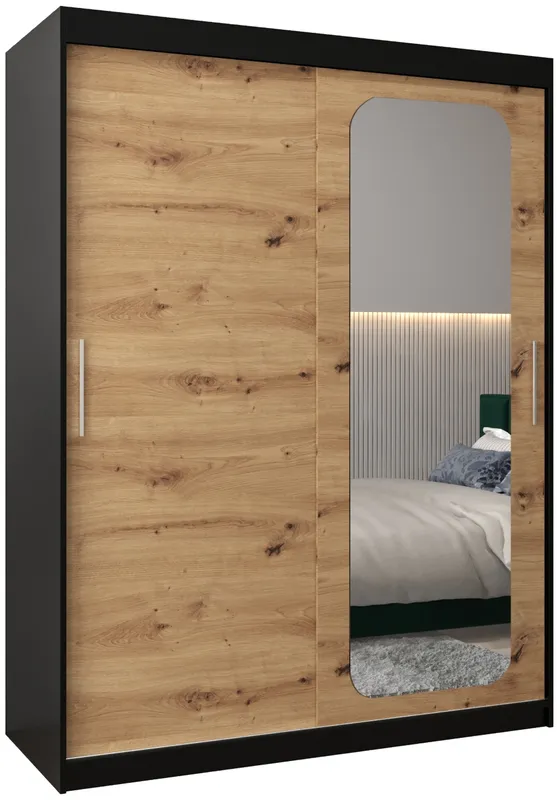 Skriňa s posuvnými dverami so zrkadlom Promo T2 150