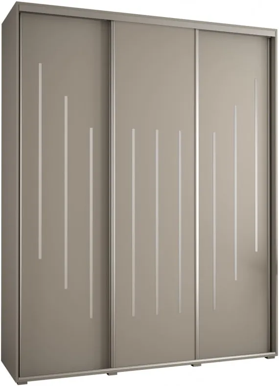 Skriňa s posuvnými dverami vysoká Dakota 8 190 hĺbka 60 cm výška 235,2 cm