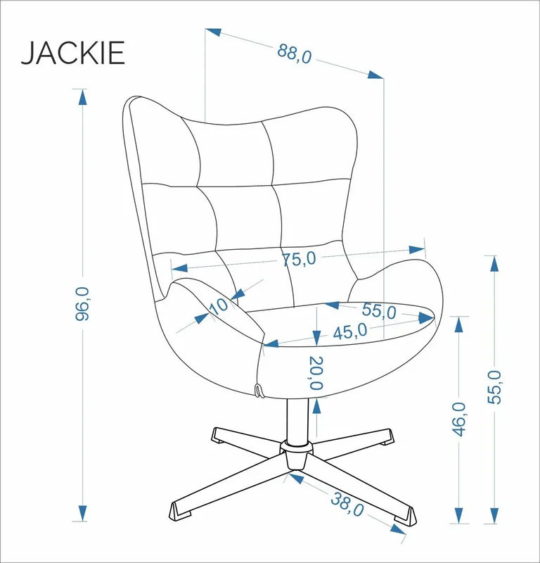 Fotel Jackie
