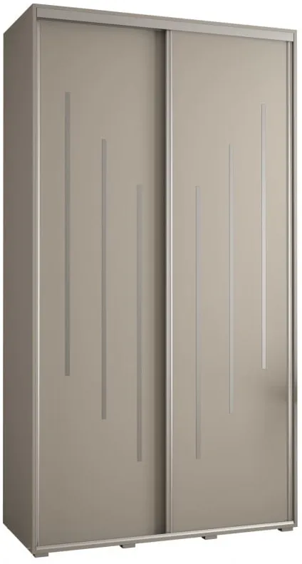 Skriňa s posuvnými dverami vysoká Dakota 8 130 hĺbka 45 cm výška 235,2 cm