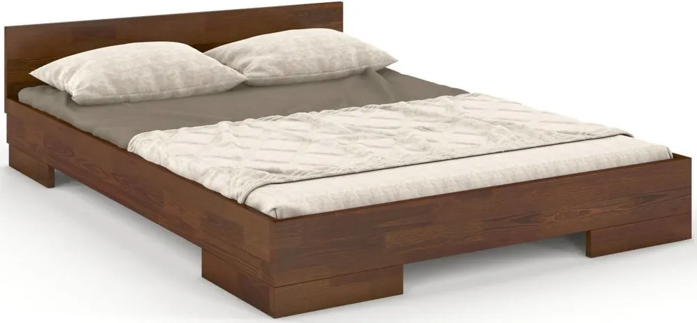 Łóżko drewniane sosnowe do sypialni Spectrum 200 niskie