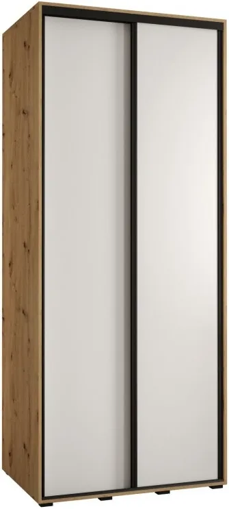 Šatní skříň s posuvnými dveřmi Davos 1 120, hloubka 60 cm