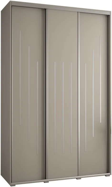 Szafa przesuwna wysoka Dakota 8 160 głębokość 60 cm wysokość 235,2 cm