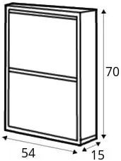 Skříňka na obuv Home