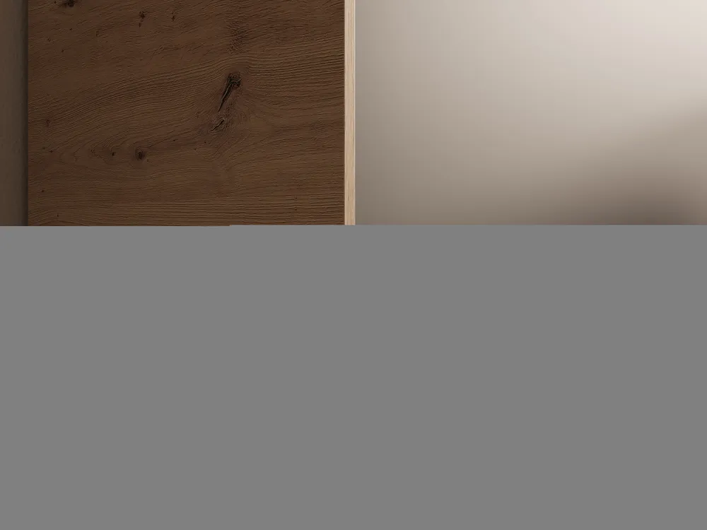Šatní skříň s posuvnými dveřmi se zrcadlem Hailey 160 cm