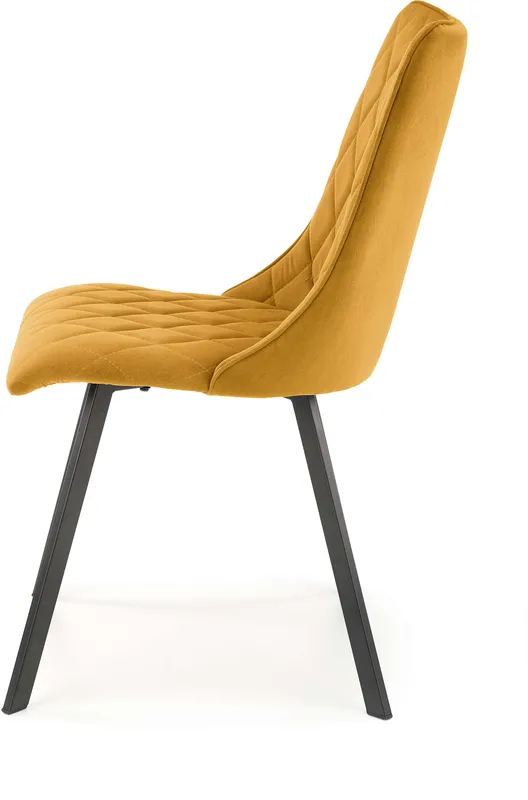Moderní čalouněná židle do jídelny K-450