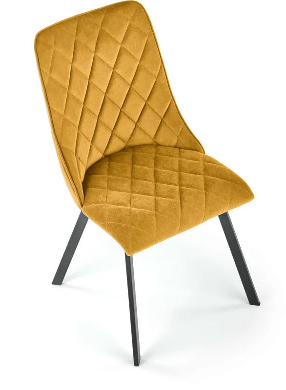 Moderní čalouněná židle do jídelny K-450