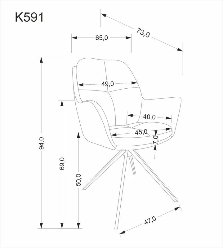Židle K591