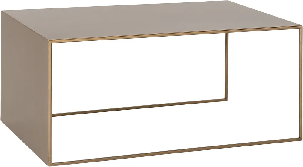 Konferenční stolek do obývacího pokoje Wall Metal 100x60