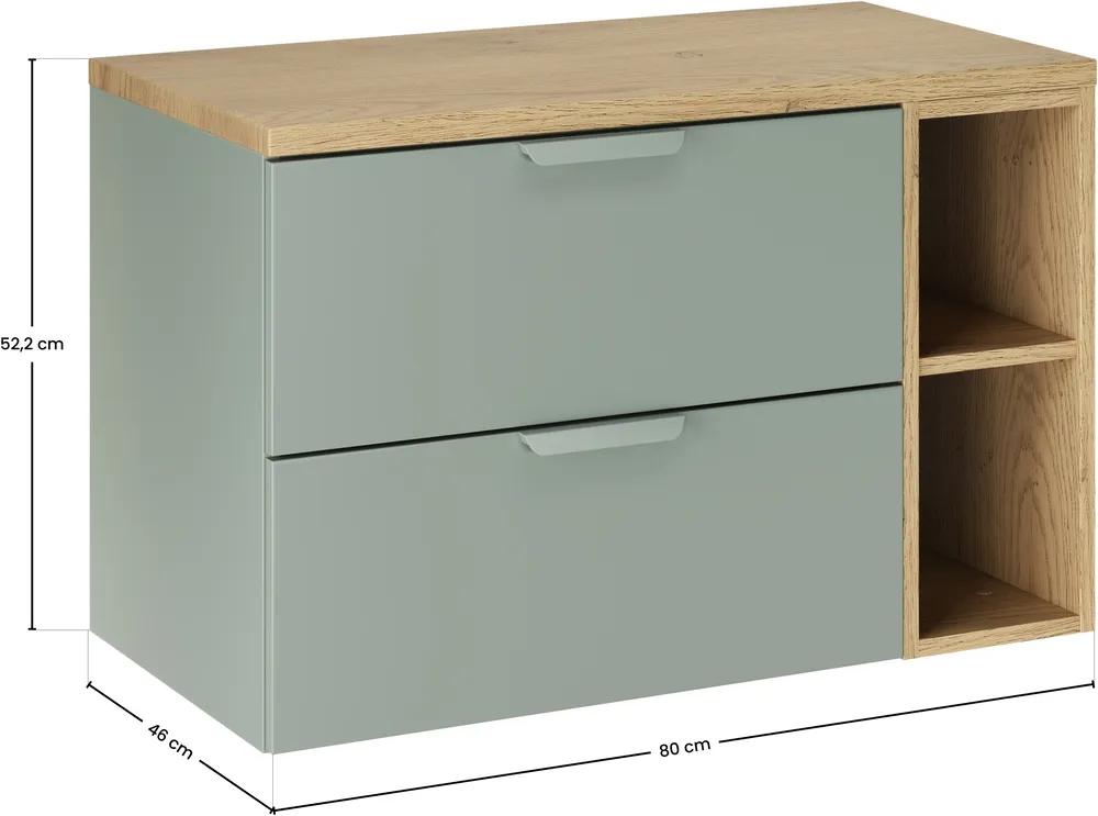 Zestaw mebli Aster Green