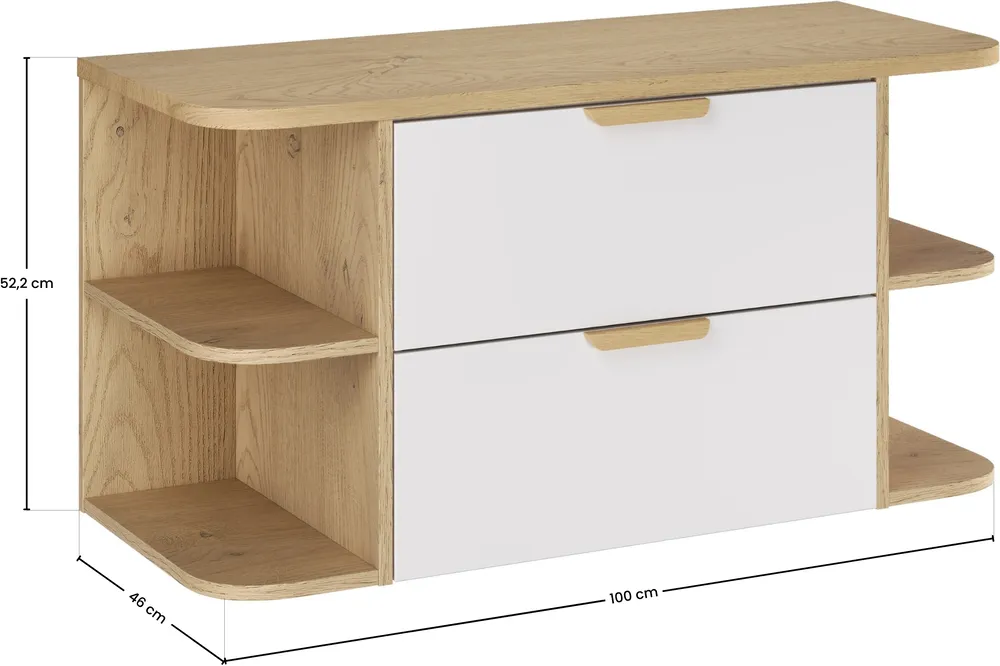 Zestaw mebli Aster White