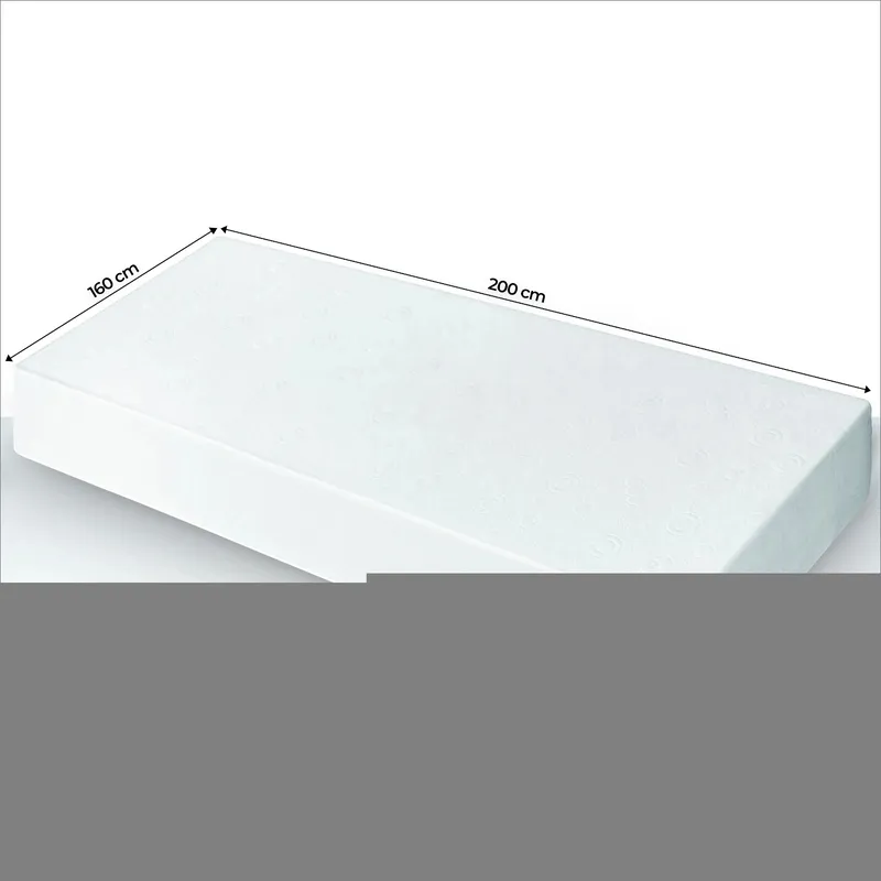 Materac Kieszeniowy 160x200 cm Laguna 7 Stref