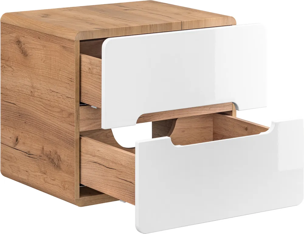 Skříňka pod deskové umyvadlo Aruba White