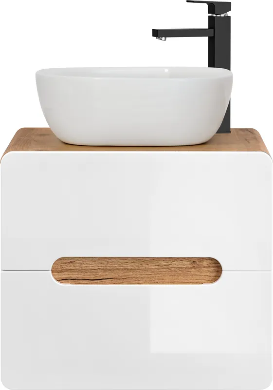 Skříňka pod deskové umyvadlo Aruba White