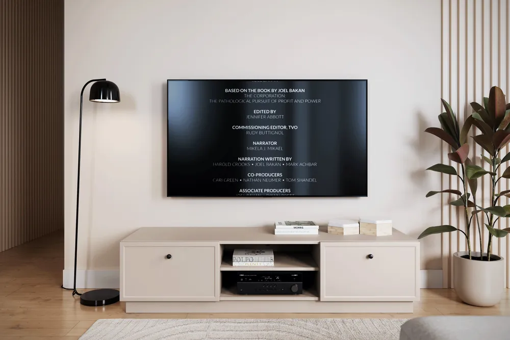 TV stolek Lorini na soklu