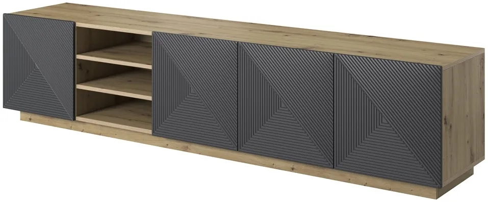 TV stolík s výklenkom Asha 200 cm