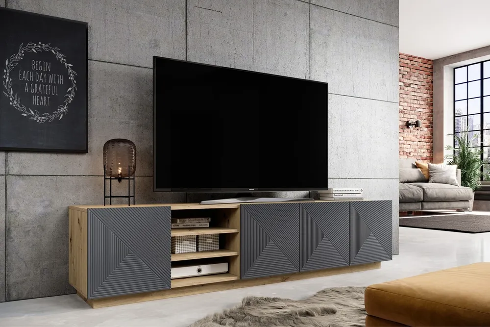 TV stolek s výklenkem Asha 200