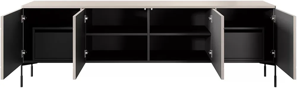 TV stolek se 2 zásuvkami Sonatia 200 cm