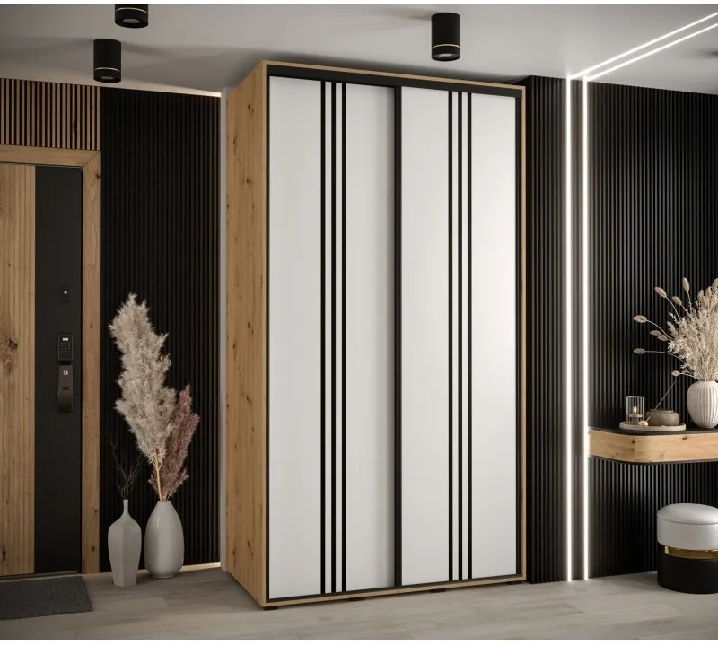 Šatní skříň Davos 6 140 cm