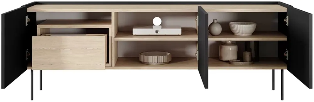 TV stolík Desin 170 cm so zásuvkou