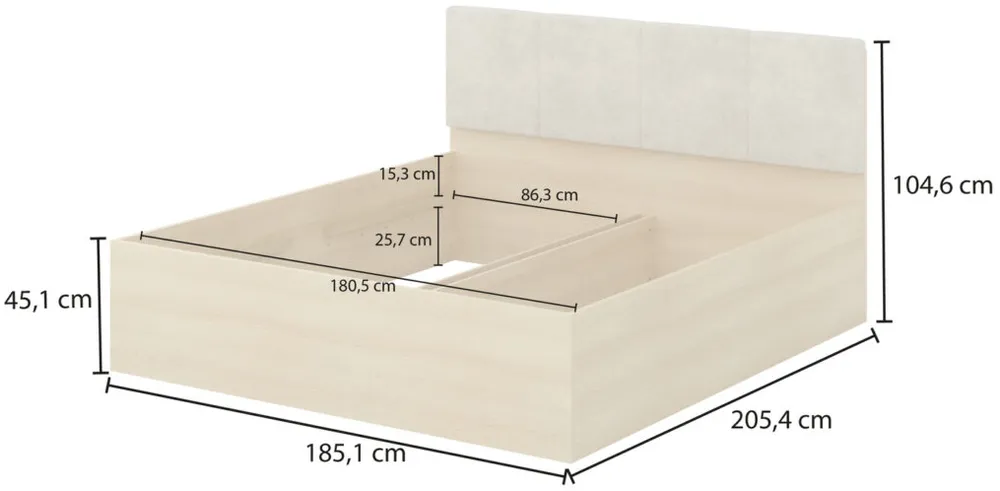 Postel Terra 180 cm