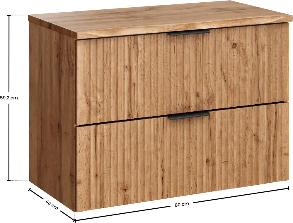 Szafka pod umywalkę Adel Oak 80