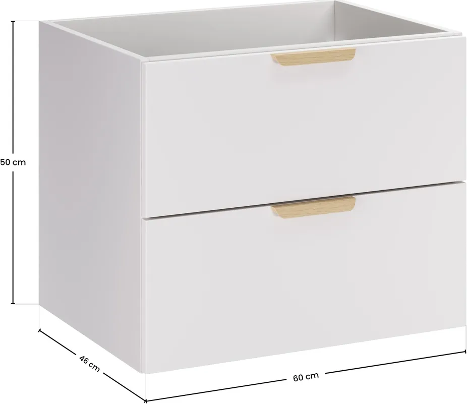 Szafka pod umywalkę Aster White