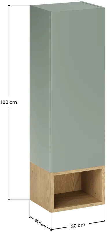 Kúpeľňová skrinka Aster Green