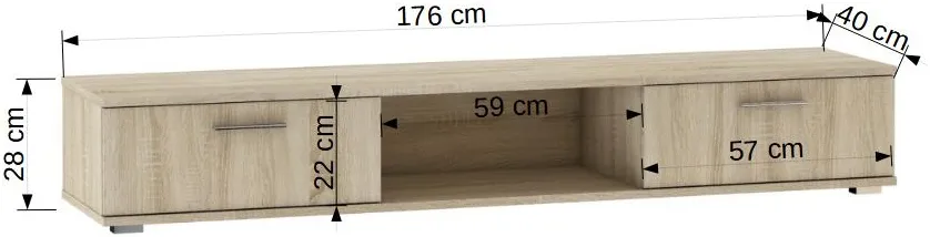 TV stolek Aridea