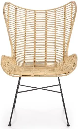 Fotel wypoczynkowy Indiana rattan naturalny 