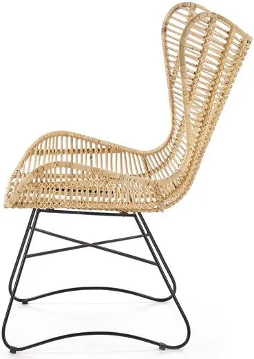 Fotel wypoczynkowy Indiana rattan naturalny 