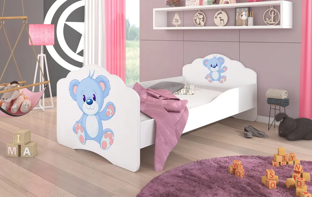 Łóżko z materacem Casimo Blue Bear 160