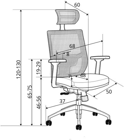 Fotel gabinetowy Admiral