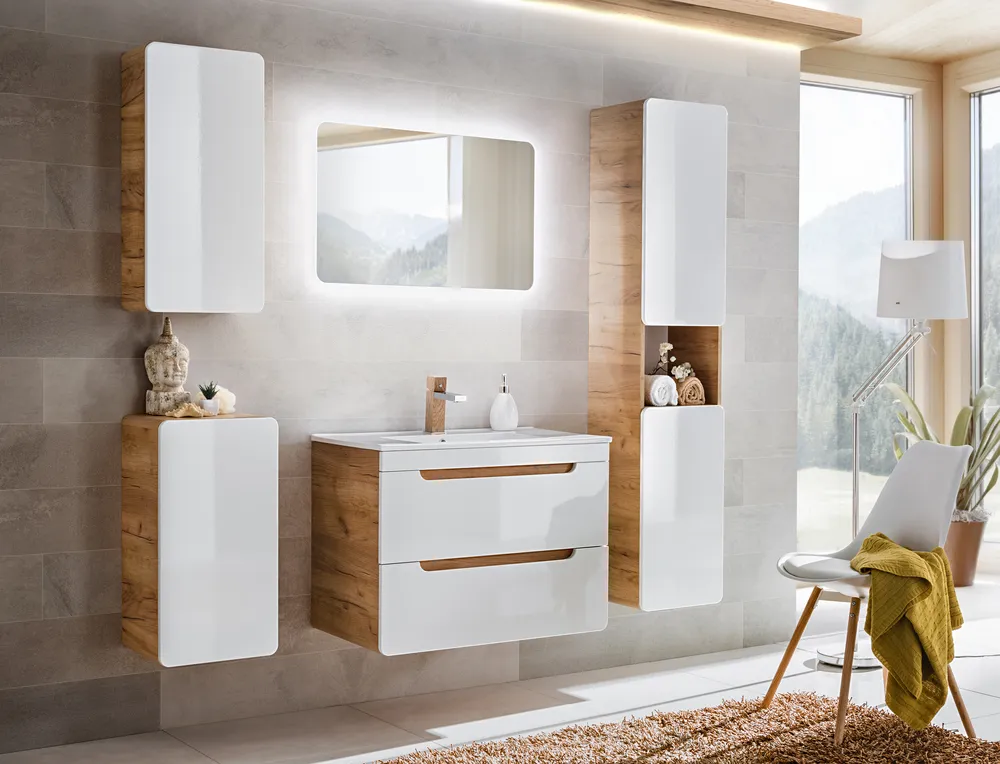 Szafka wisząca Aruba White