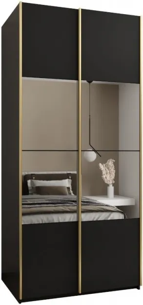 Posuvná skříň se zrcadlem Lux 4 100