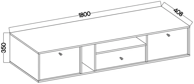 TV stolík Tokyo 4 180