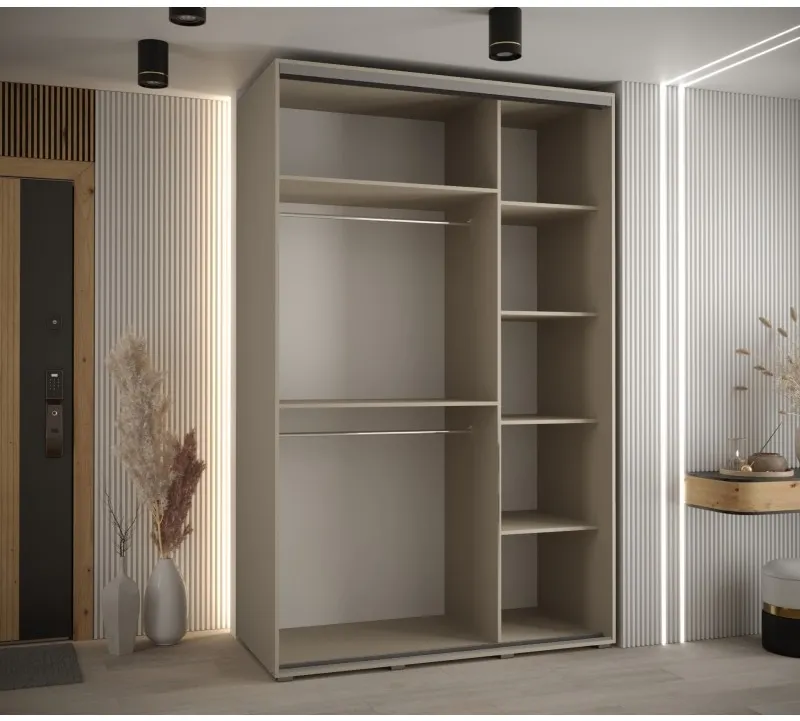 Posuvná skříň se zrcadlem Dakota 3 150 60 hloubky