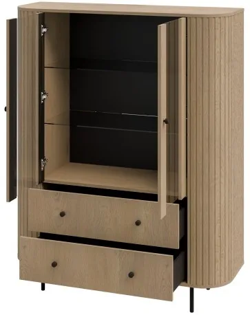 Vitrína Ovalio